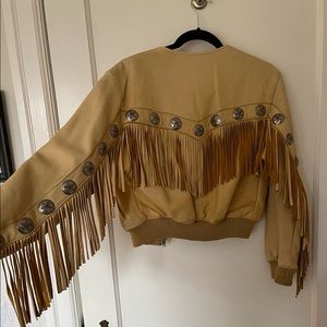 Vintage fringe jacket